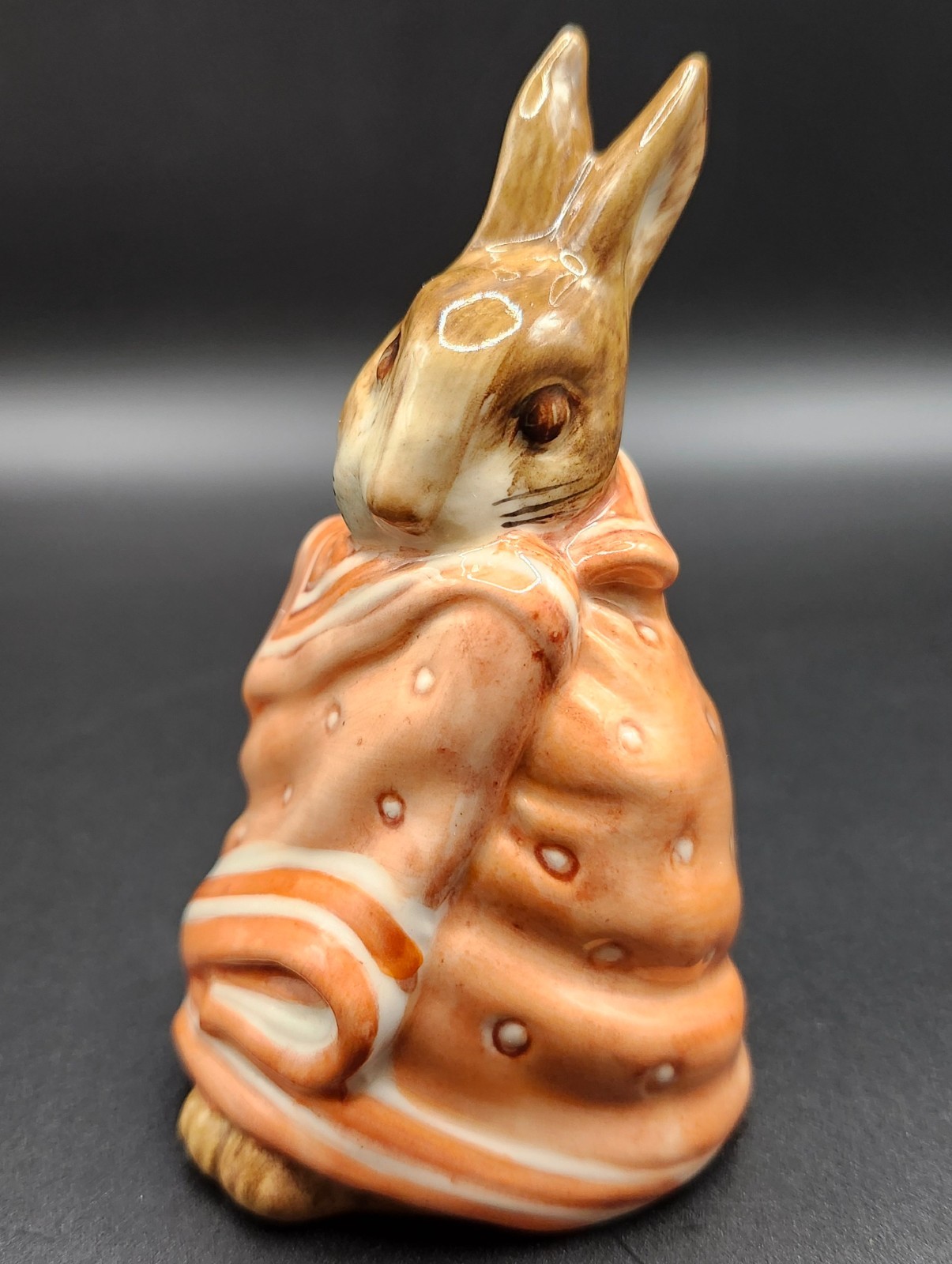 VTG 1989 Beatrix Potter Poorly Peter Rabbit Royal Albert England 3.5\