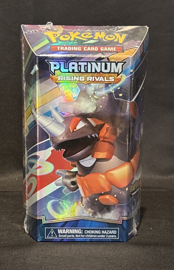 2009 Pokemon Platinum Rising Rivals Rhyperior Drill Point Theme Deck Factory