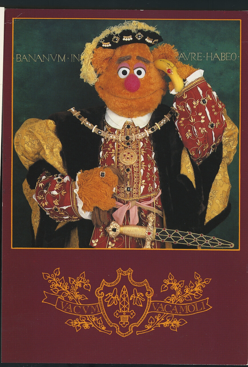 JIM HENSON\'S FOZZI JESTER COURT OF HENRY VIII* (pg57)