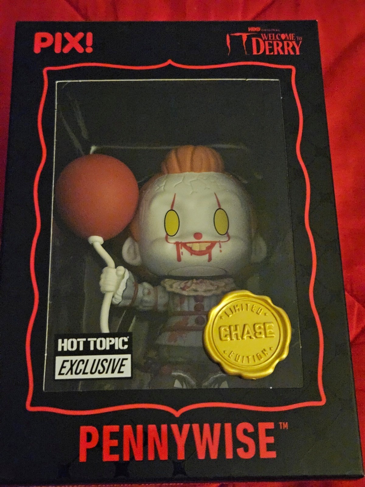 Thrilljoy PIX Pennywise Hot Topic Exclusive Super Chase *Error Box