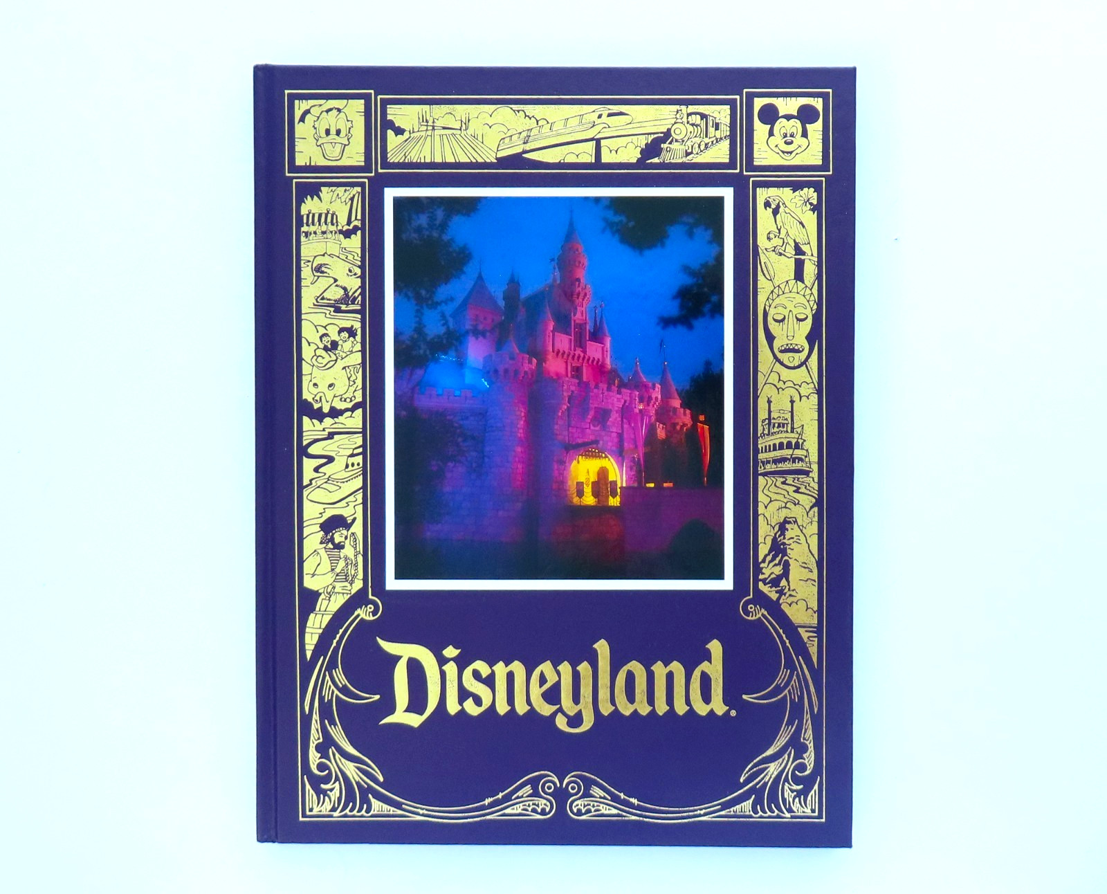 1985 Disneyland The First Thirty Years Book Vintage Hardcover Travel 80s CA