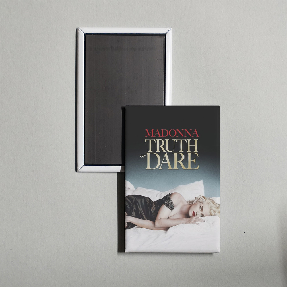 Madonna Truth or Dare Mini Movie Poster Fridge Locker Magnet Madonna Truth or Dare Mini Movie Poster Fridge Locker Magnet