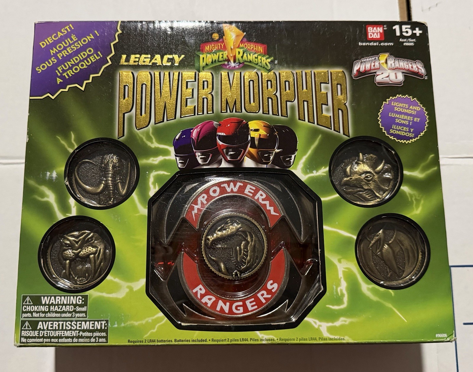 Bandai Legacy Power Morpher Diecast Lights & Sounds Toys R Us Exclusive