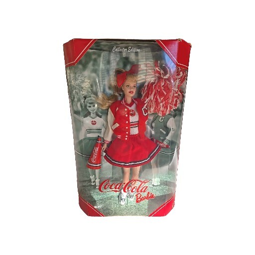 BARBIE VINTG 2000 COCA-COLA Series CHEERLEADER 28376, Mint NIB