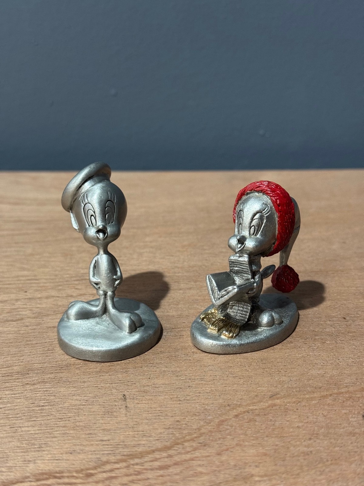 Tweety Bird Looney Tunes Warner Bros Rawcliffe Pewter Figurines ~ Lot Of 2 Tweety Bird Looney Tunes Warner Bros Rawcliffe Pewter Figurines ~ Lot Of 2