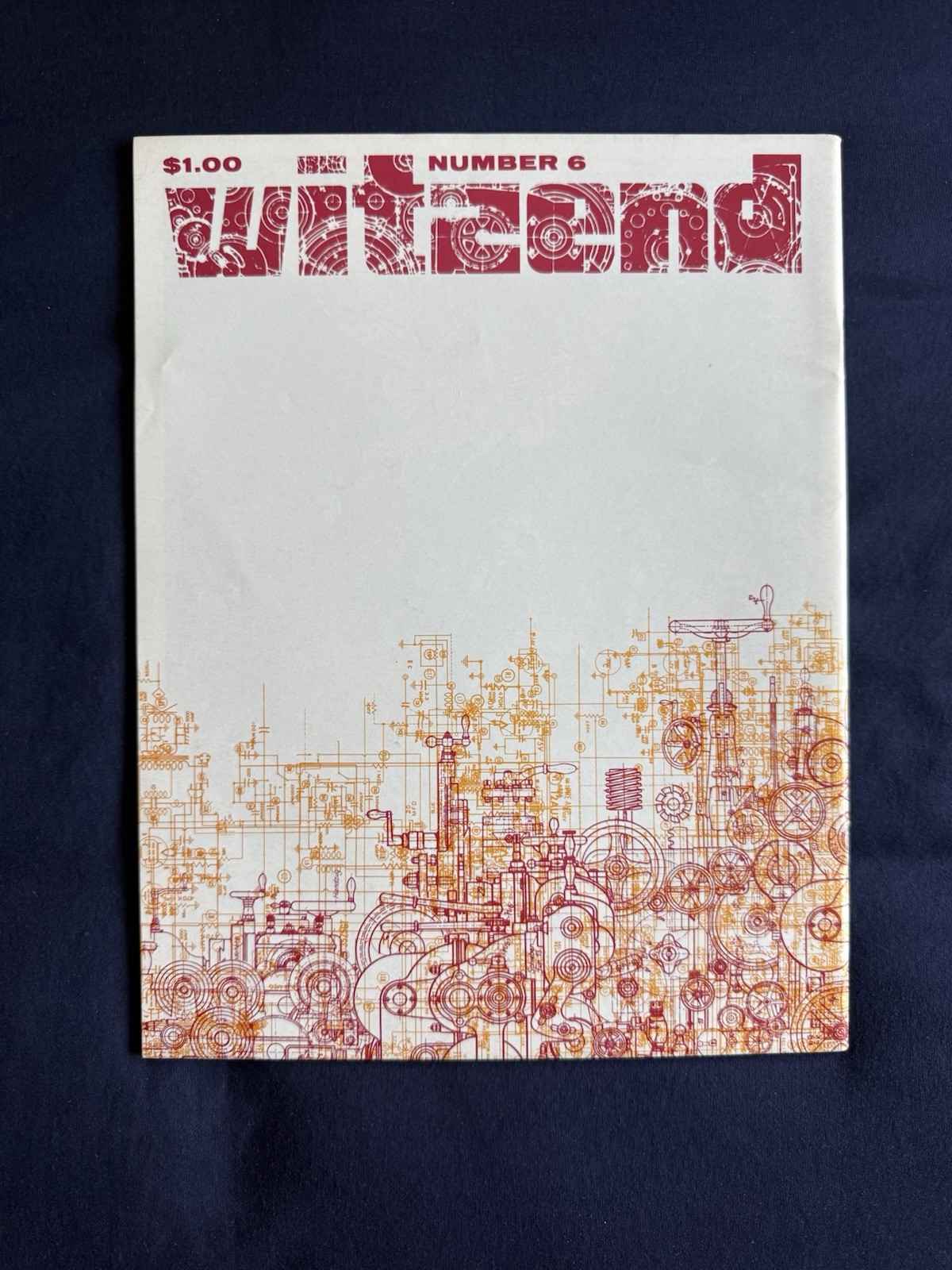 Witzend #6 1969 Magazine Wally Wood Steve Ditko Avenging World Will Eisner VG
