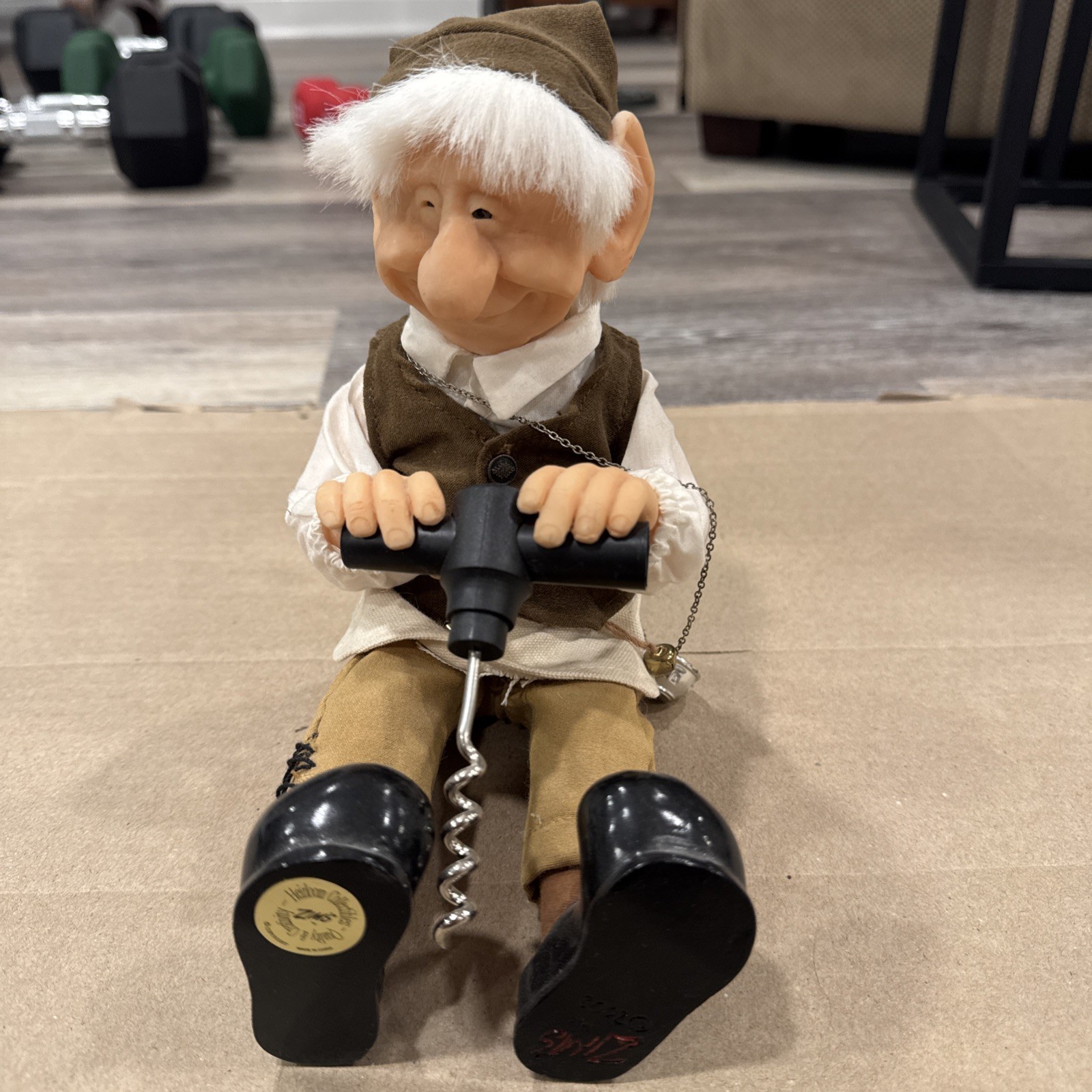 Zims The Woodland Elves Themselves Collectible Rare Vintage With Wine Opener