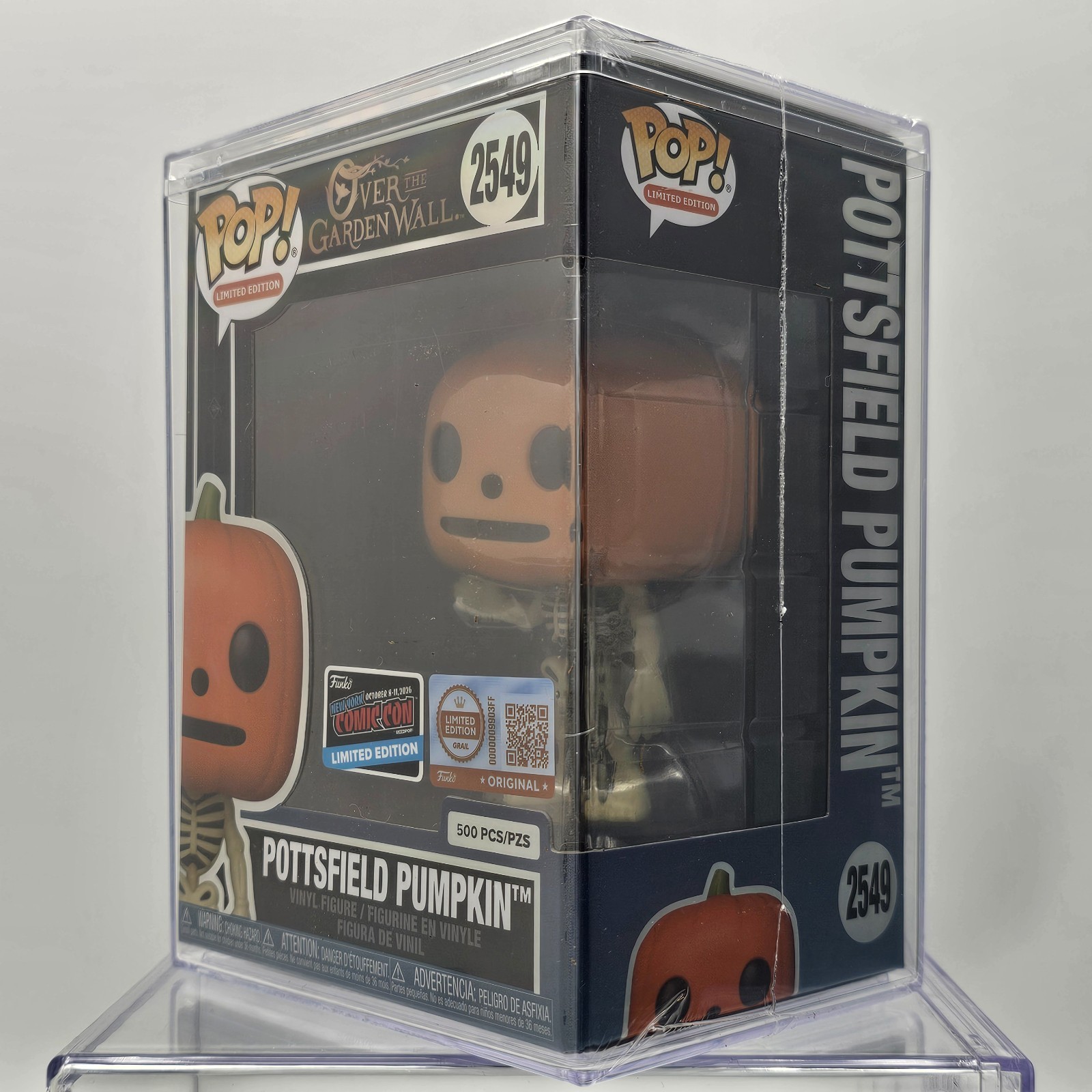 NYCC 2026 FUNKO POP OVER THE GARDEN WALL - POTTSFIELD PUMPKIN LE 500 SEALED