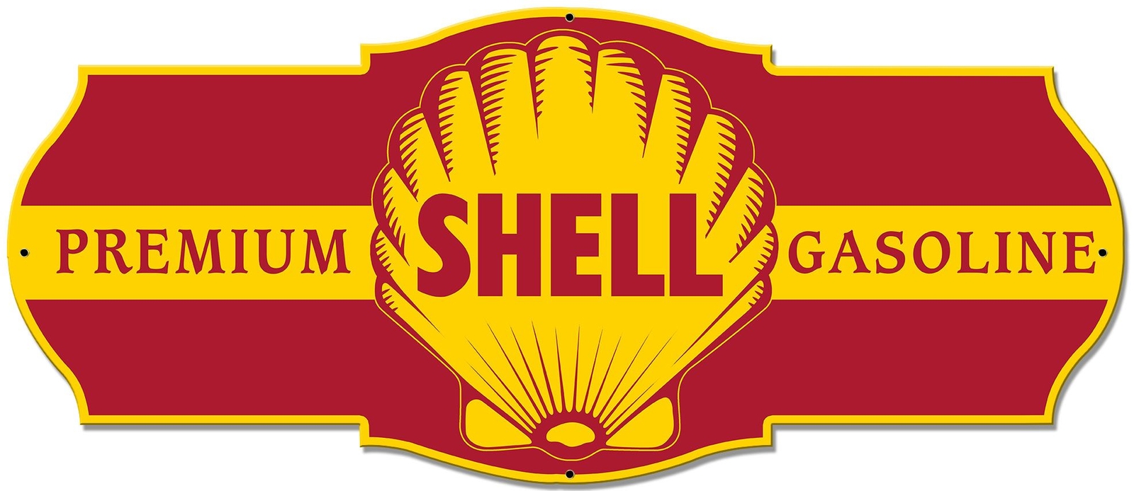 PREMIUM SHELL GASOLINE CLAM LOGO 27\