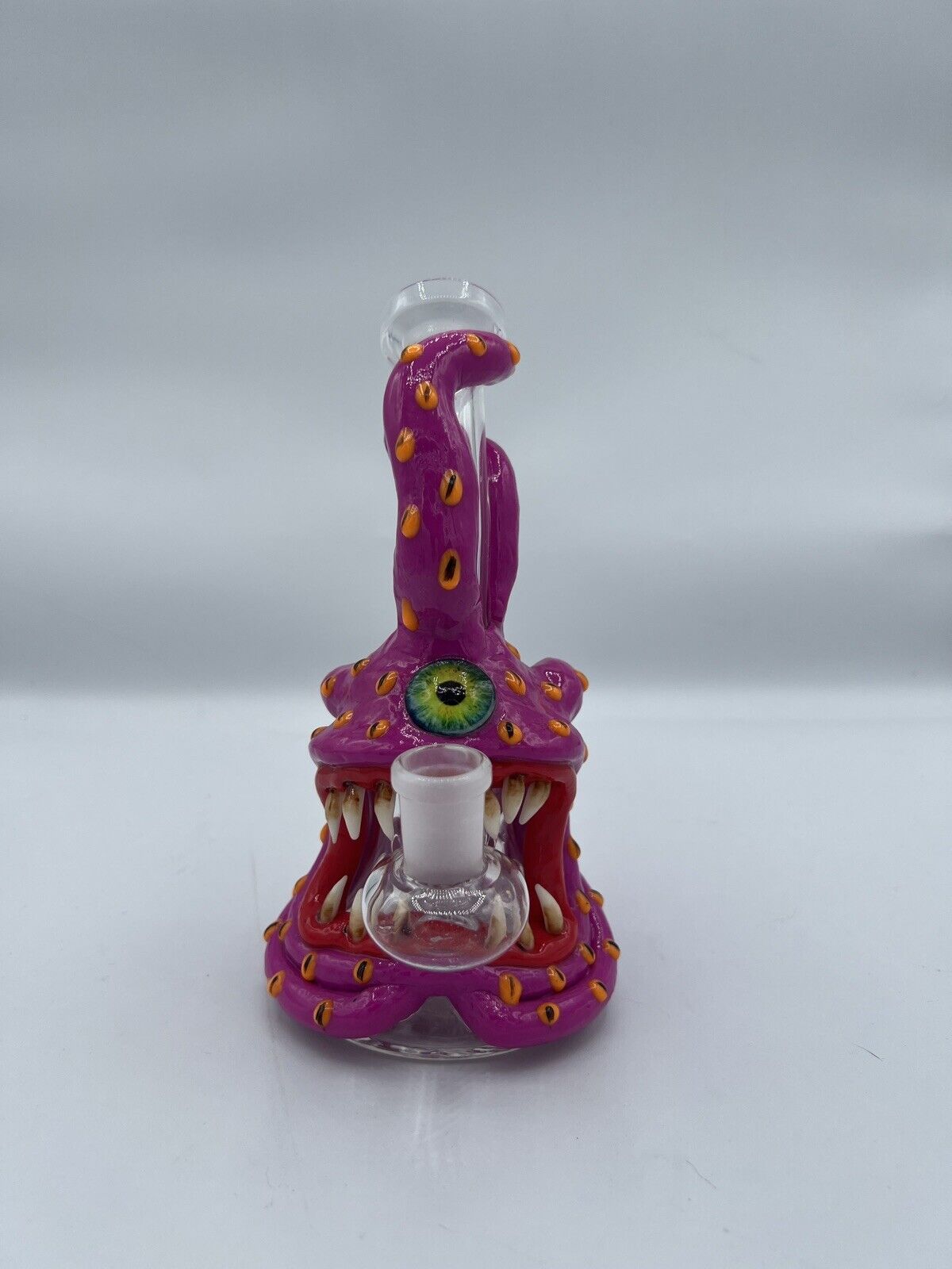 Monster Octopus Colorful Glass Bong Purple Tentacles Beaker Pipe Unique Thick
