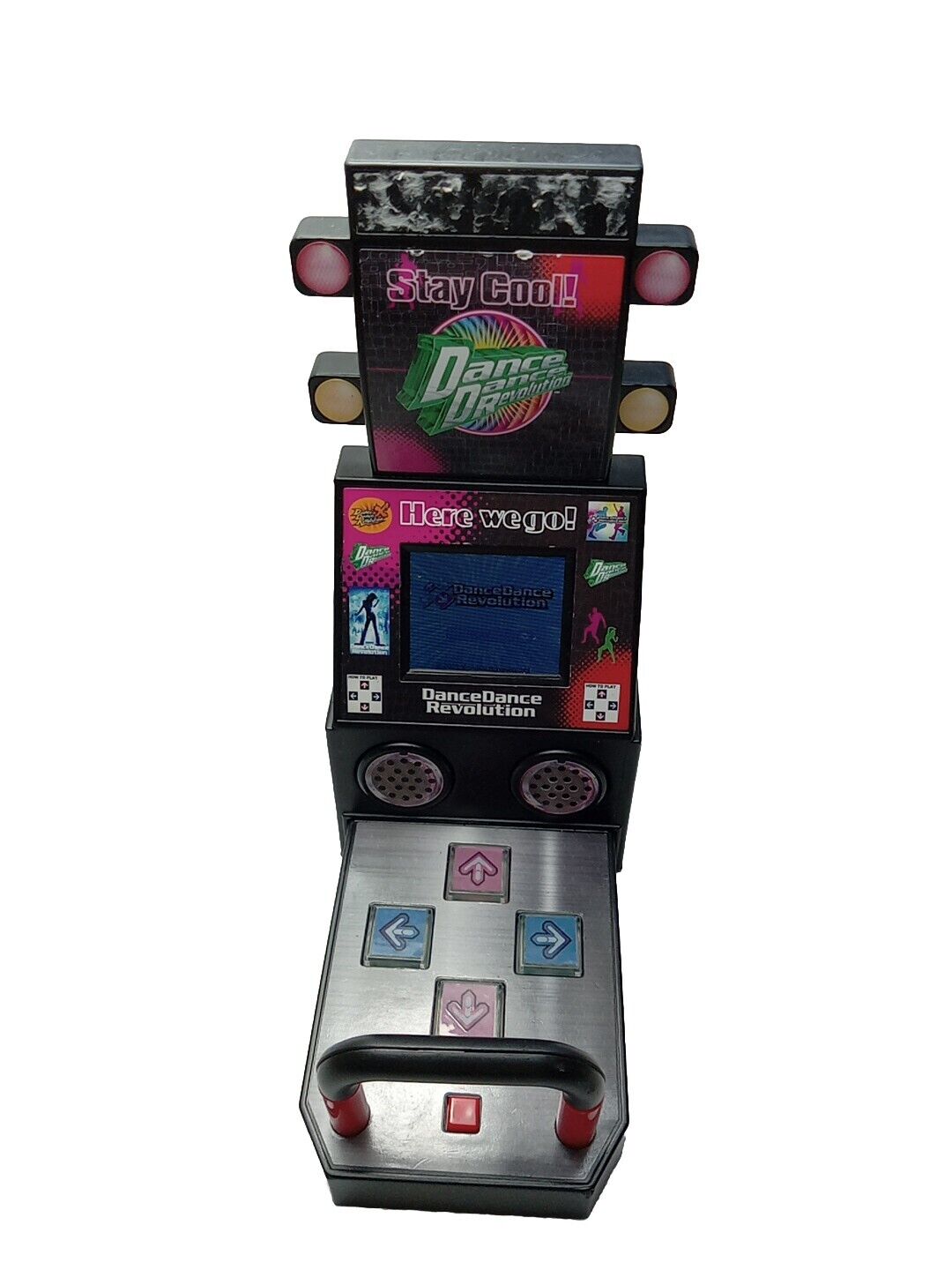 Super Impulse Tiny Arcade Dance Dance Revolution Mini Game Machine DDR 2021