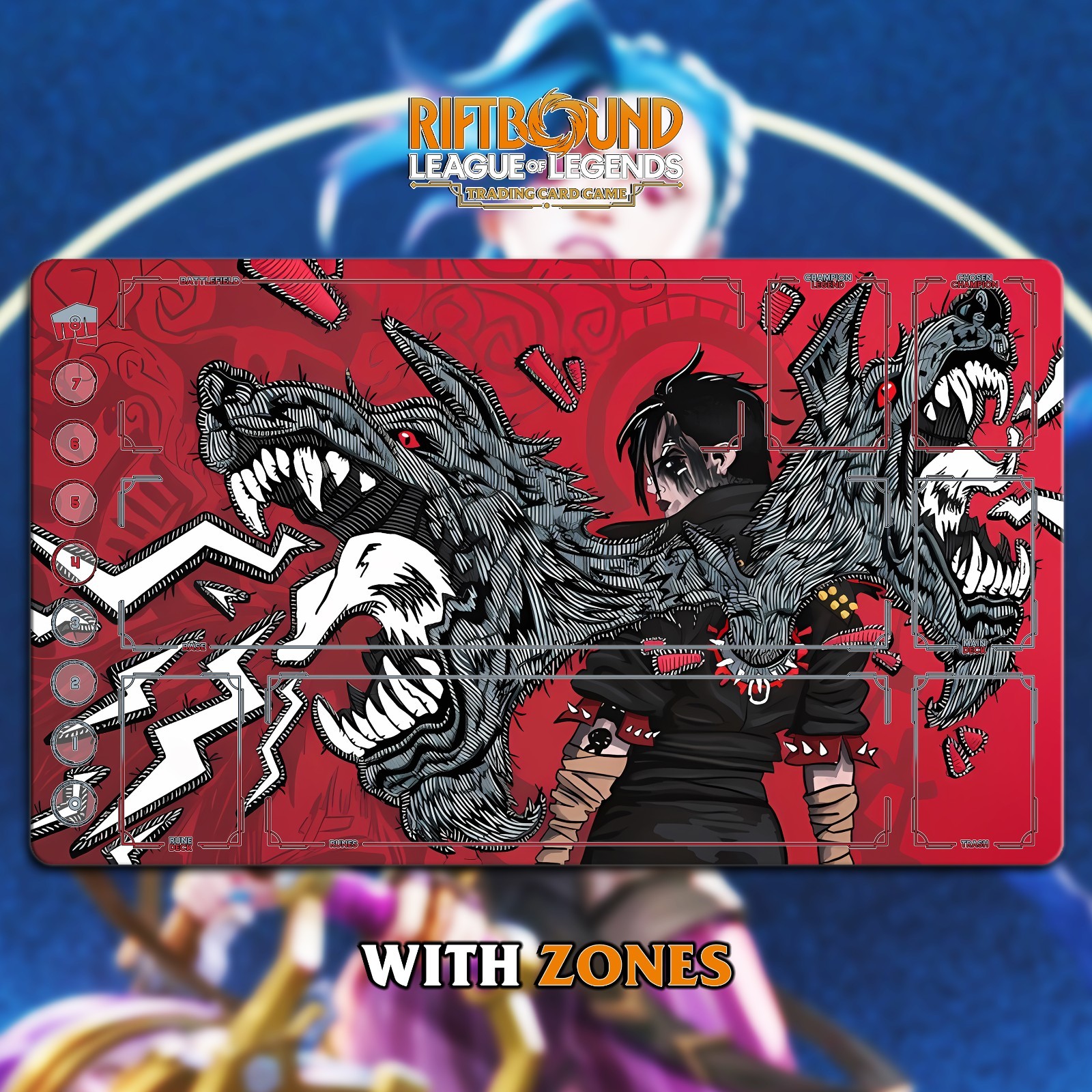 RIFTBOUND LOL TCG Playmat 24x14\