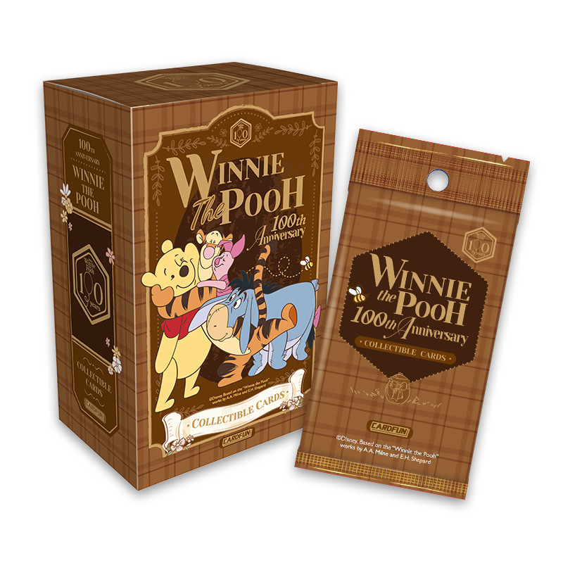 CardFun Official Winnie the Pooh 100th Anniversary Collectible Cards1 Box Sealed