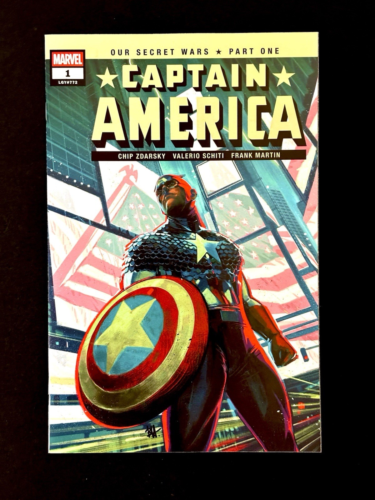 2025 Marvel Captain America Issue #1 * Cover A * 1st Print * NM+ * David Colton 2025 Marvel Captain America Issue #1 * Cover A * 1st Print * NM+ * David Colton