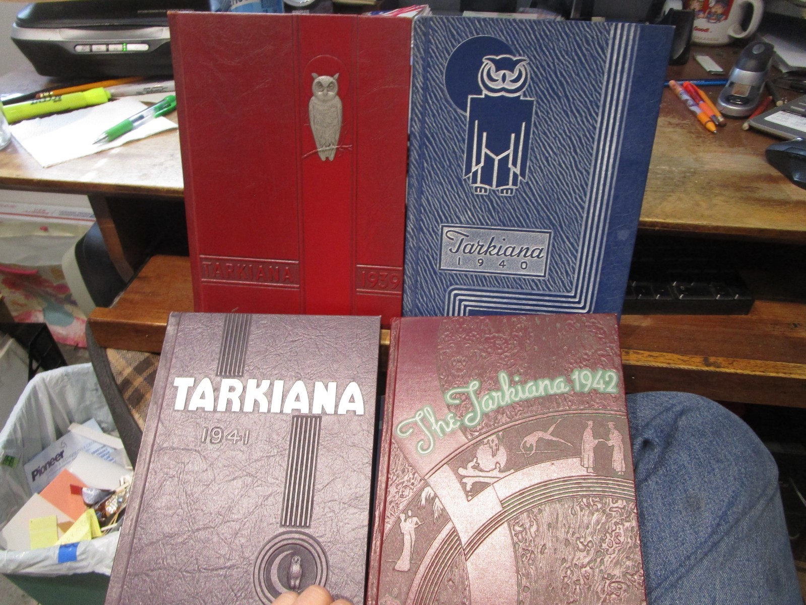 CHOICE 1939 1940 1941 1942 Tarkio Missouri College Yearbook Tech Institute Old