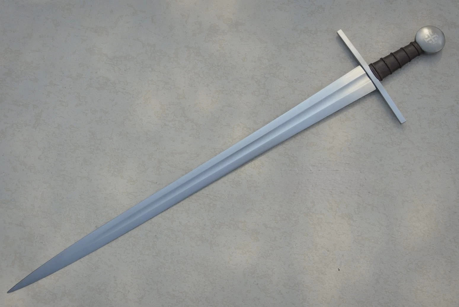 13th Century Jerusalem Sword Custom Handmade Spring Steel 5160 Sword 38''