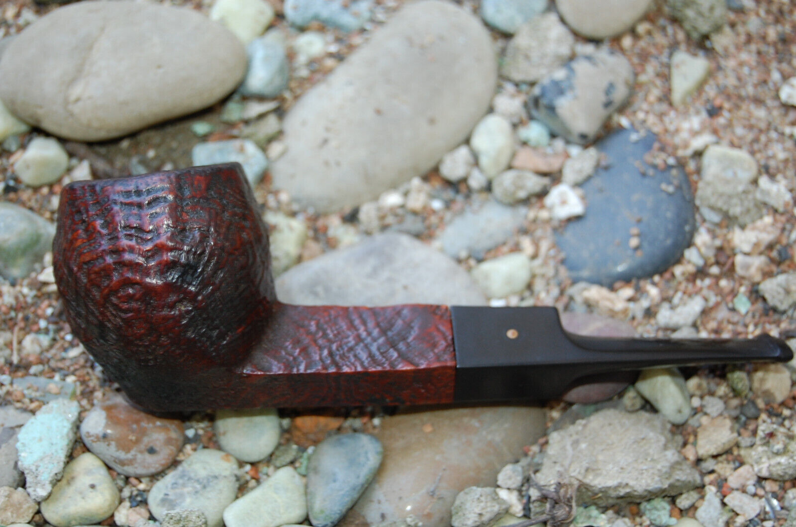 1961 Dunhill OX 4T Tanshell Bulldog Briar Made in England 1 Pipe