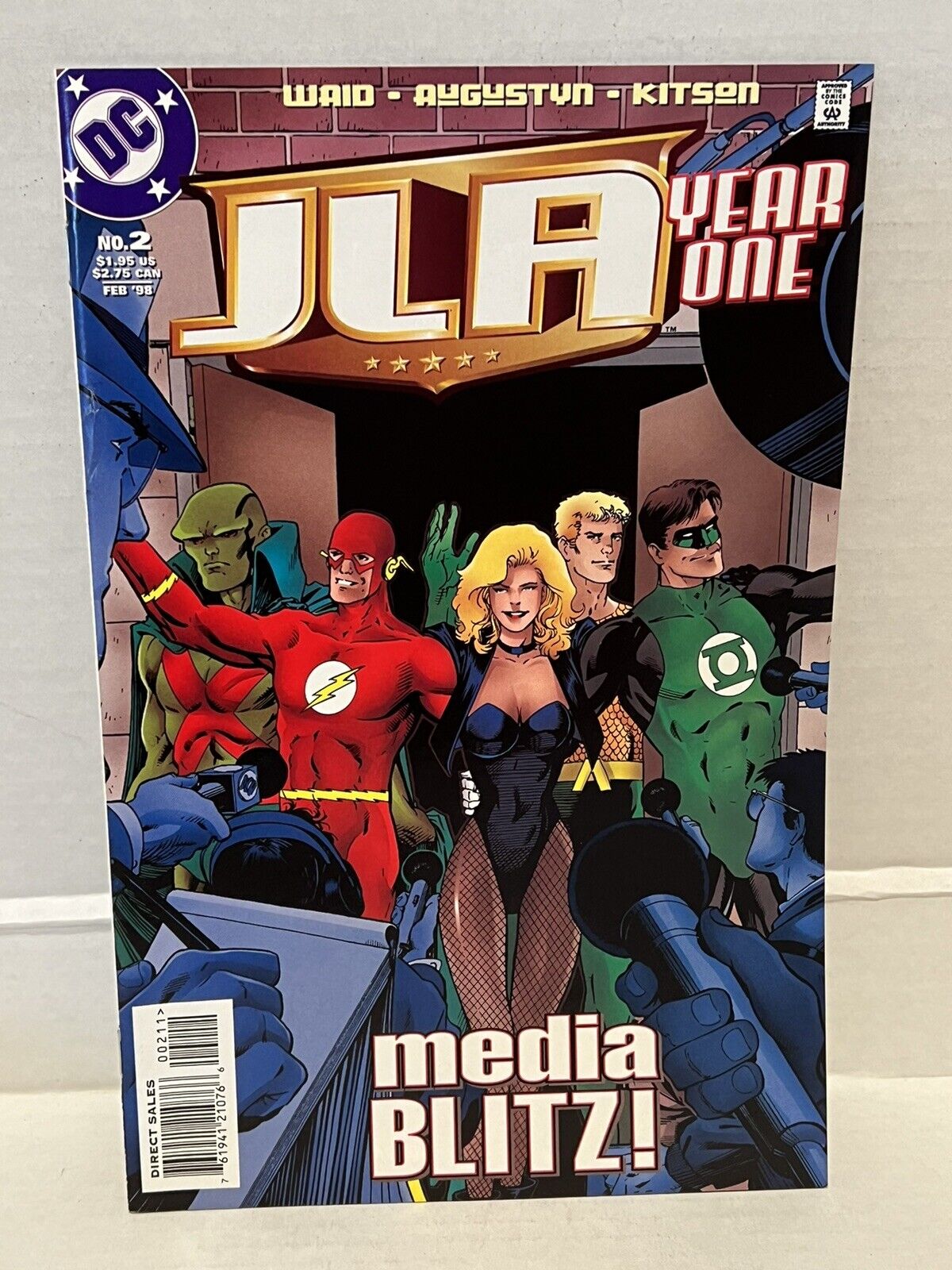 JLA: Year One #2 DC Comics FEB 1998 VF+ Comic Book