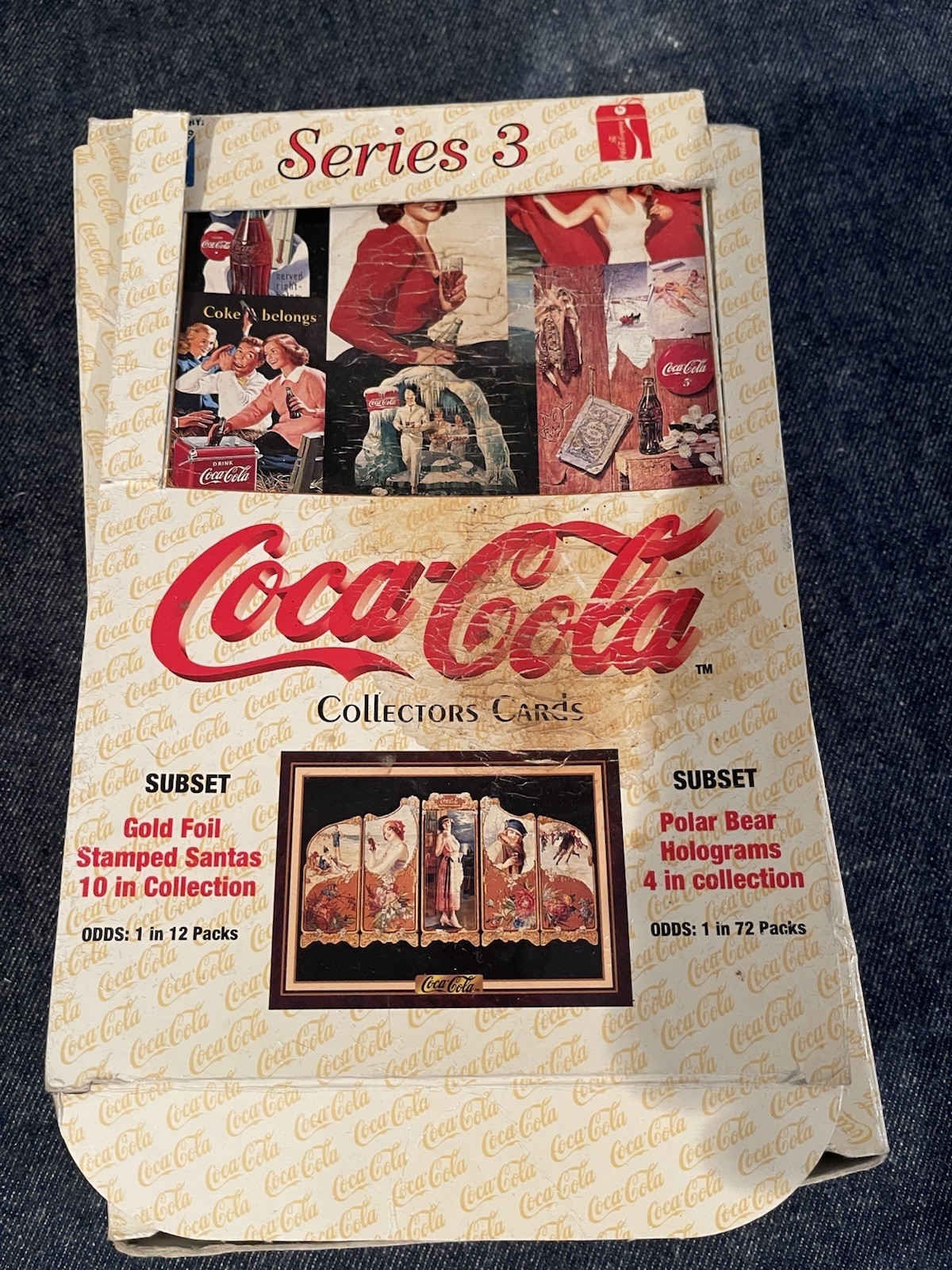 1994 Coca-Cola Series 3 Collect-A-Card Trading Cards Box 36 Unopened Packs 1994 Coca-Cola Series 3 Collect-A-Card Trading Cards Box 36 Unopened Packs
