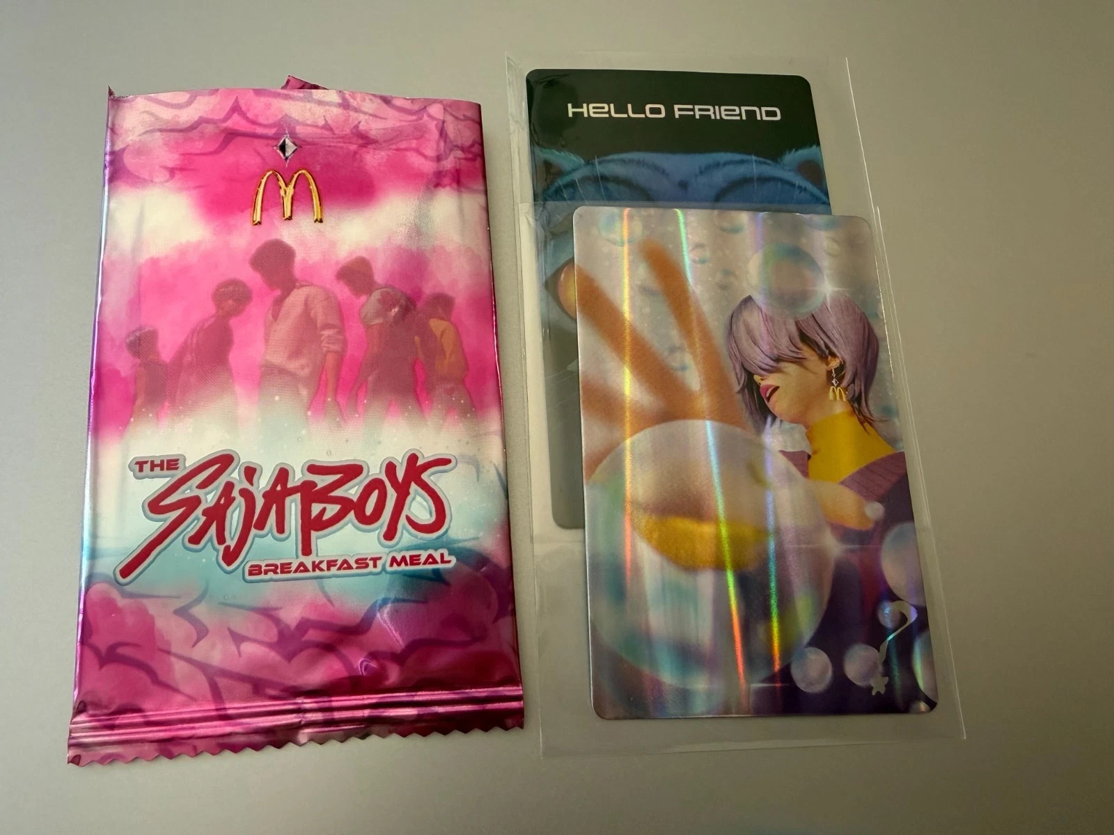 McDonalds 2026 Kpop Demon Hunters The Huntr/X &The Sajaboys Cards Singles or Set