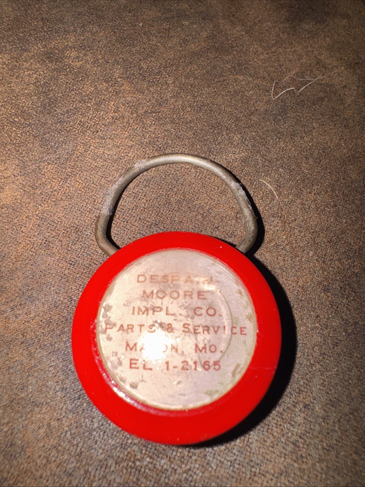 Vintage International Harvester Key Chain Despair Moore Implement Macon Missouri Vintage International Harvester Key Chain Despair Moore Implement Macon Missouri