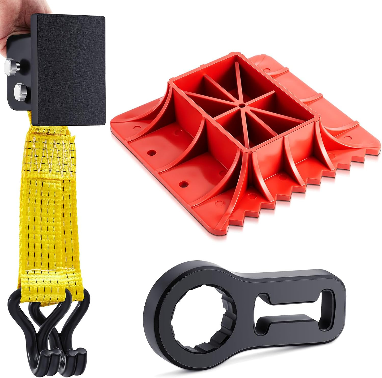 Jack Base Stand and Handle Bar Protector and High Lift Jack Accessories, 5000 Po