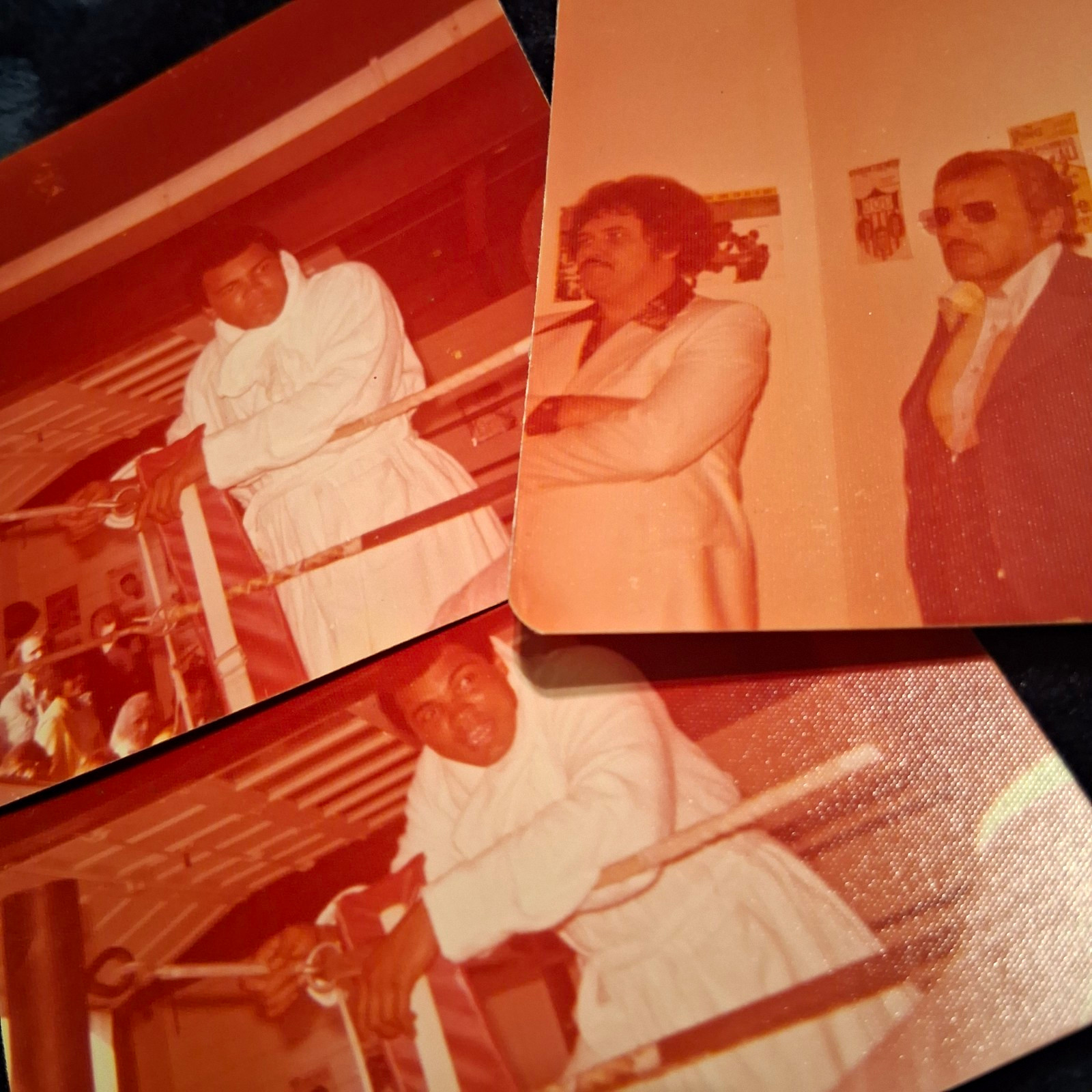 Vintage Original 1976 Muhammad Ali Training Camp Photo Lot - APR 76 Lab Stamped Vintage Original 1976 Muhammad Ali Training Camp Photo Lot - APR 76 Lab Stamped