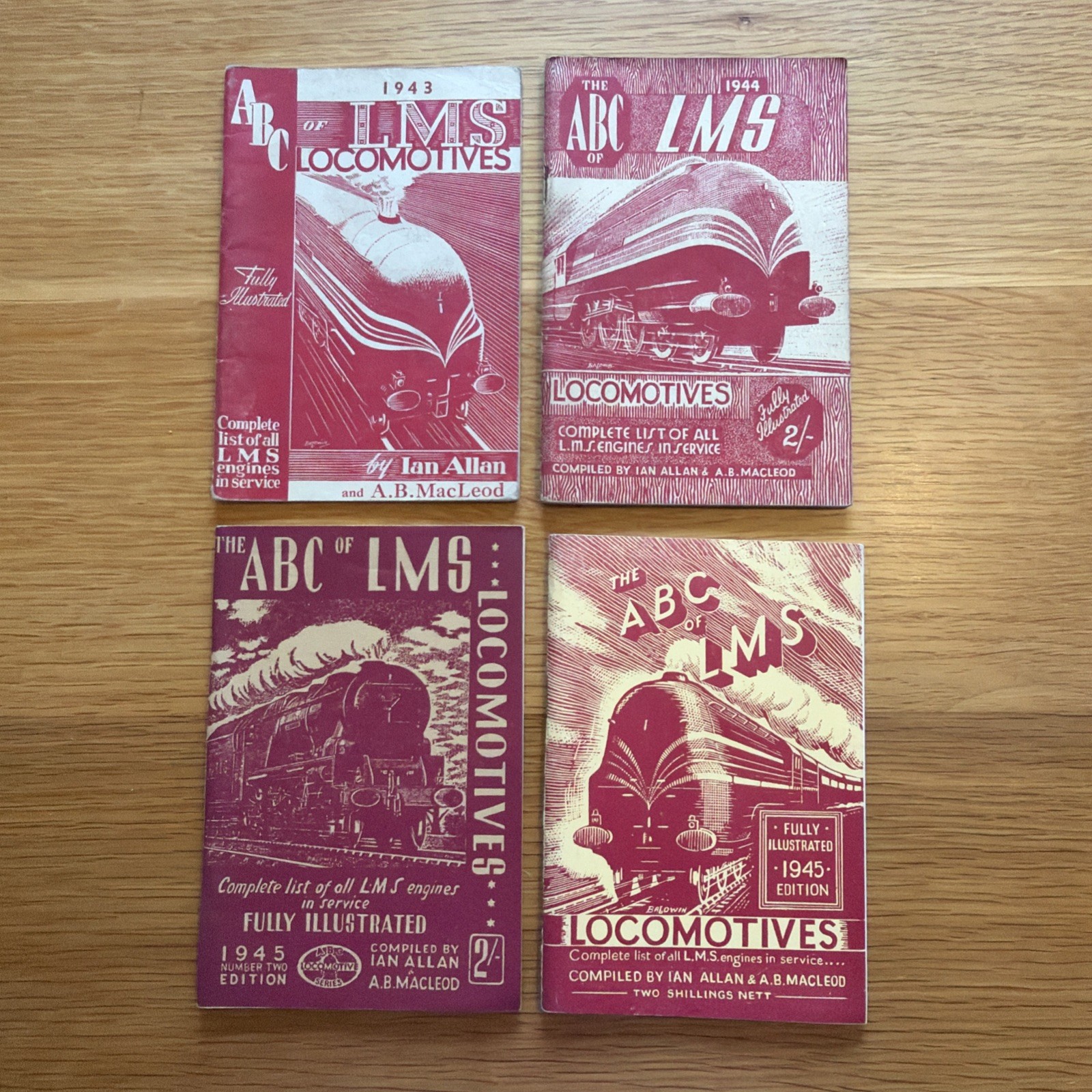The ABC of LMS Locomotives 1943 - 1945 Ian Allan Railway Spotting Book Vintage The ABC of LMS Locomotives 1943 - 1945 Ian Allan Railway Spotting Book Vintage