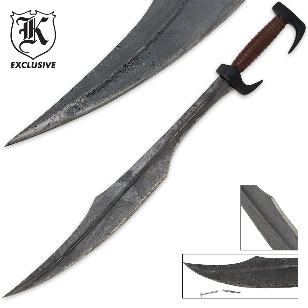 King Leonidas Spartan Warrior Sword | Authentic Movie Replica | 33 King Leonidas Spartan Warrior Sword | Authentic Movie Replica | 33