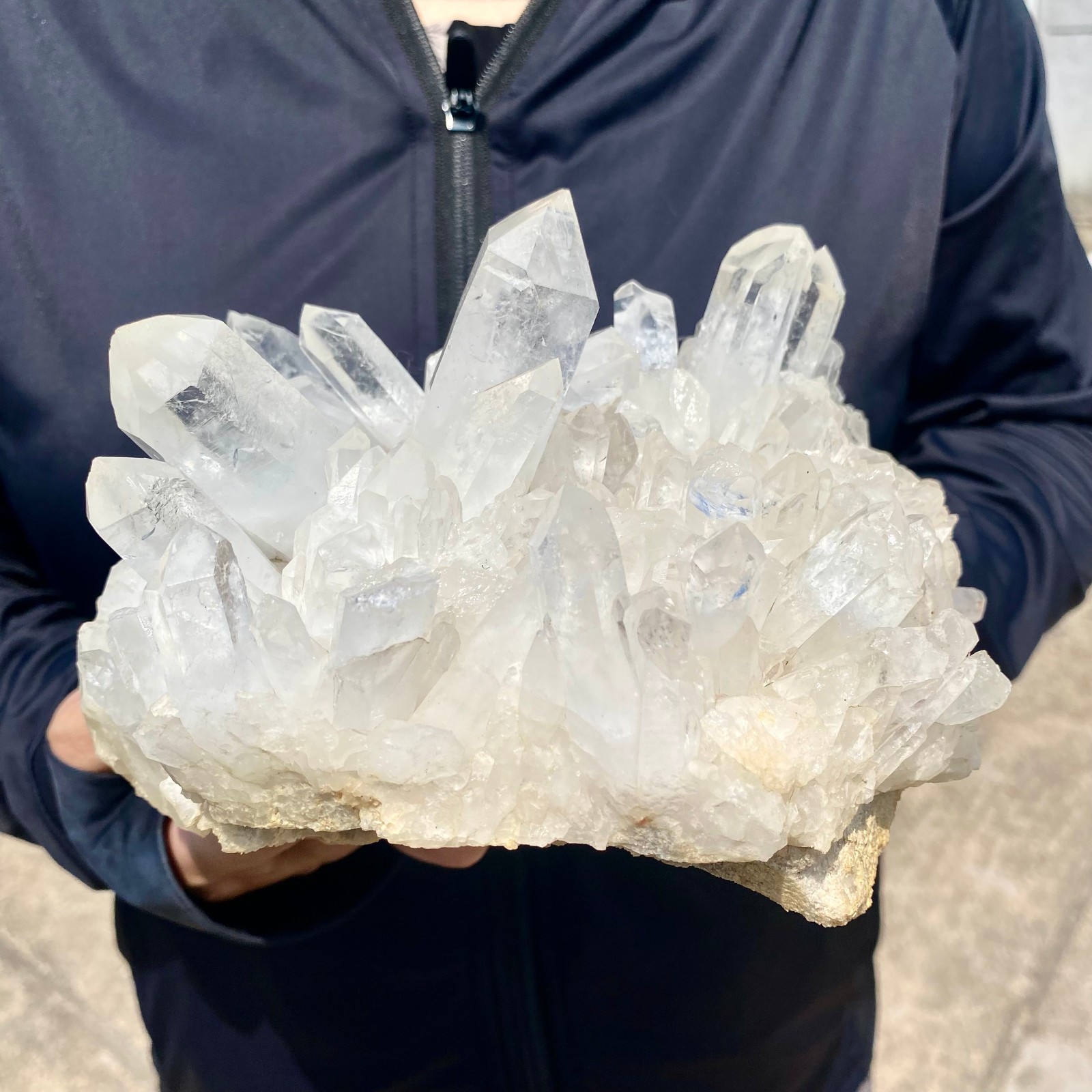 4.1LB A+++ Large Himalayan top quartz clusters/mineral samples -