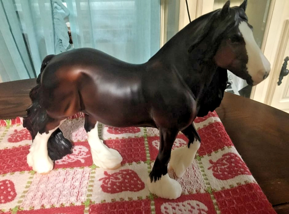 Breyer Breyerfest Fighter Gypsy Vanner Mare #10091 2024 Premier Collection LE