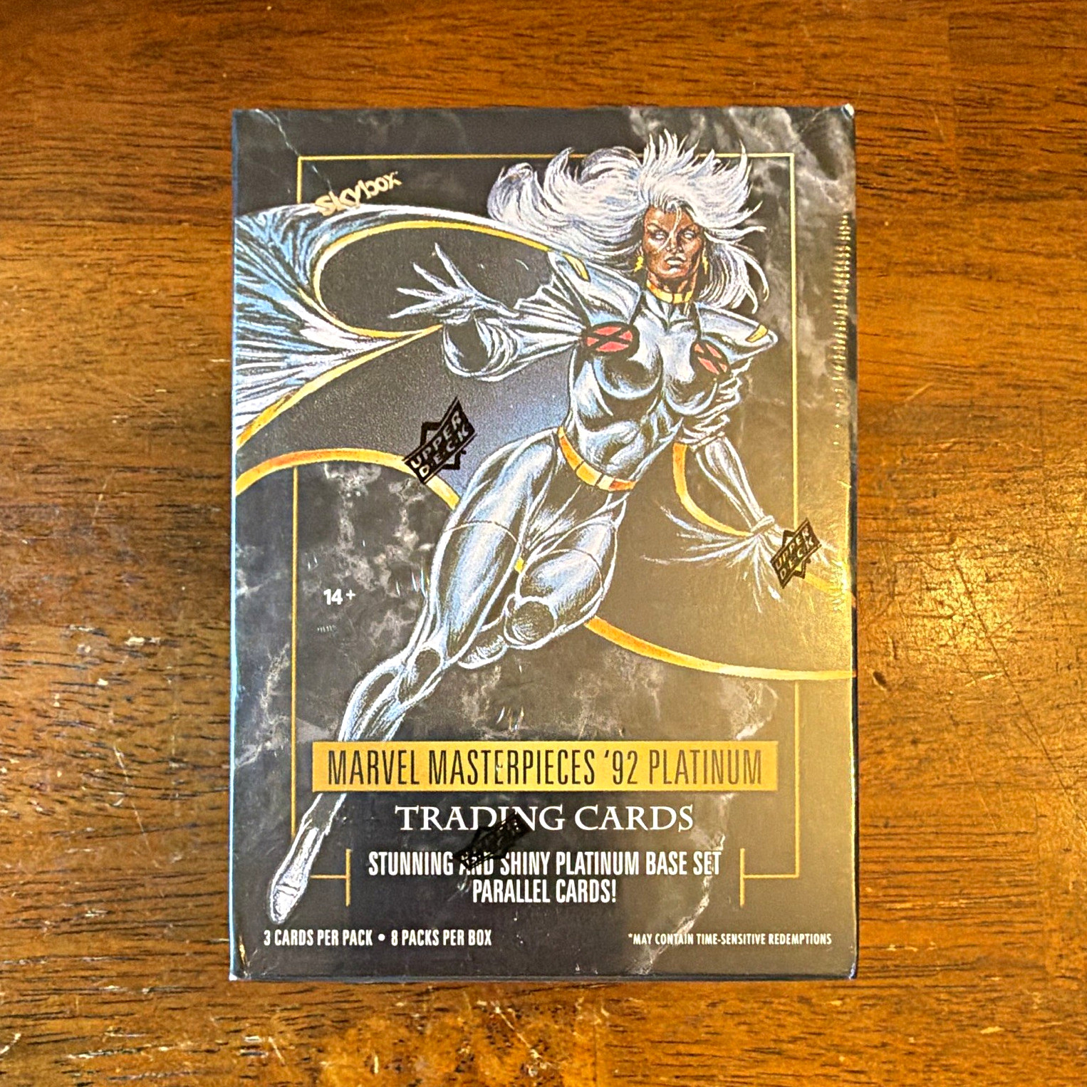 Upper Deck Marvel Masterpieces '92 Platinum 2024 Trading Card Box 24 Cards Upper Deck Marvel Masterpieces '92 Platinum 2024 Trading Card Box 24 Cards