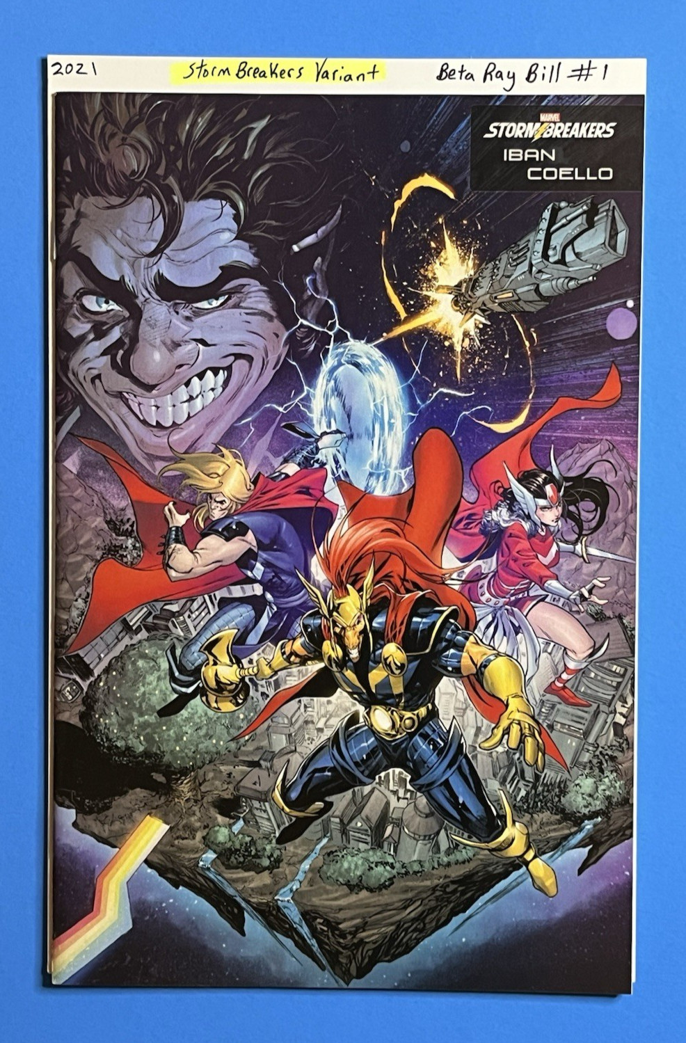 Beta Ray Bill #1 - Storm Breakers Variant - Marvel 2021 - 