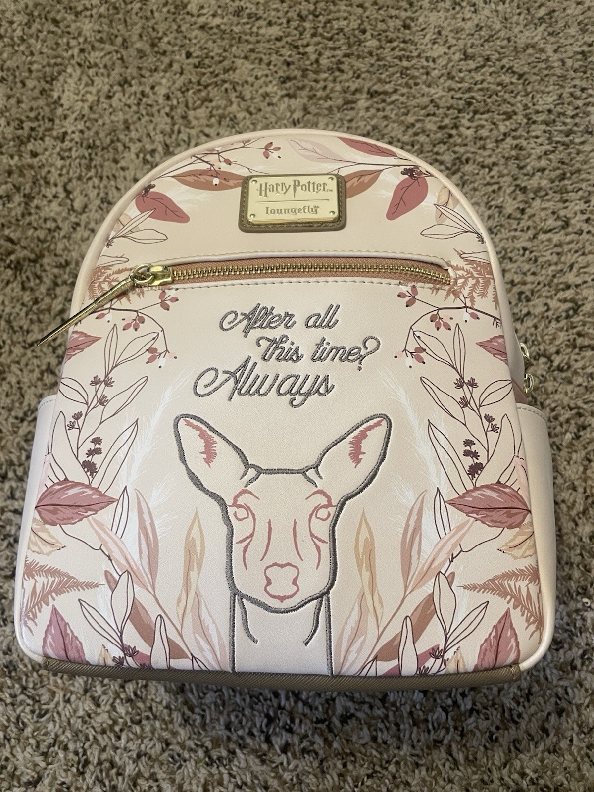 Loungefly Harry Potter Fall Foliage Doe Mini Backpack Very Rare HTF