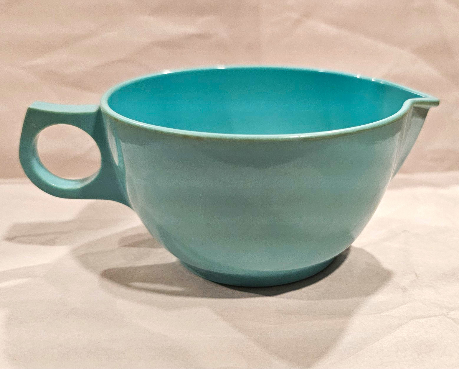 Vintage Durawear Melmac Aqua Blue Creamer Pitcher Mid Century Modern Santa Paula