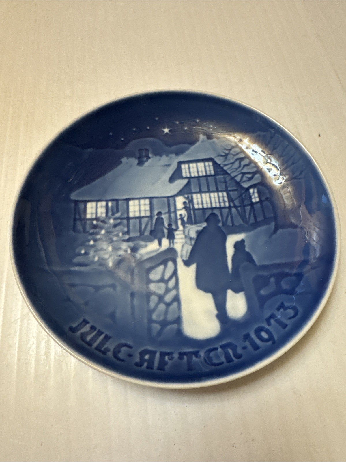 1973 Bing & Grondahl Christmas Plate “Country Christmas”