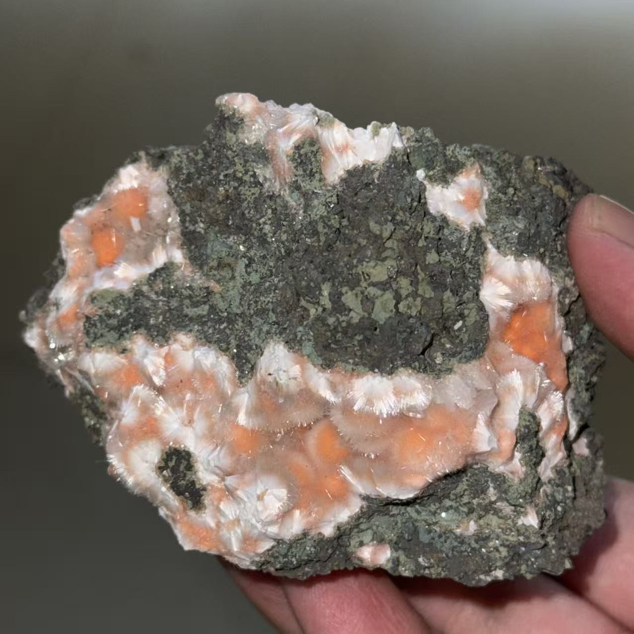 248g Natural Rare Thomsonite Mineral Specimen Crystal Raw Geode Healing