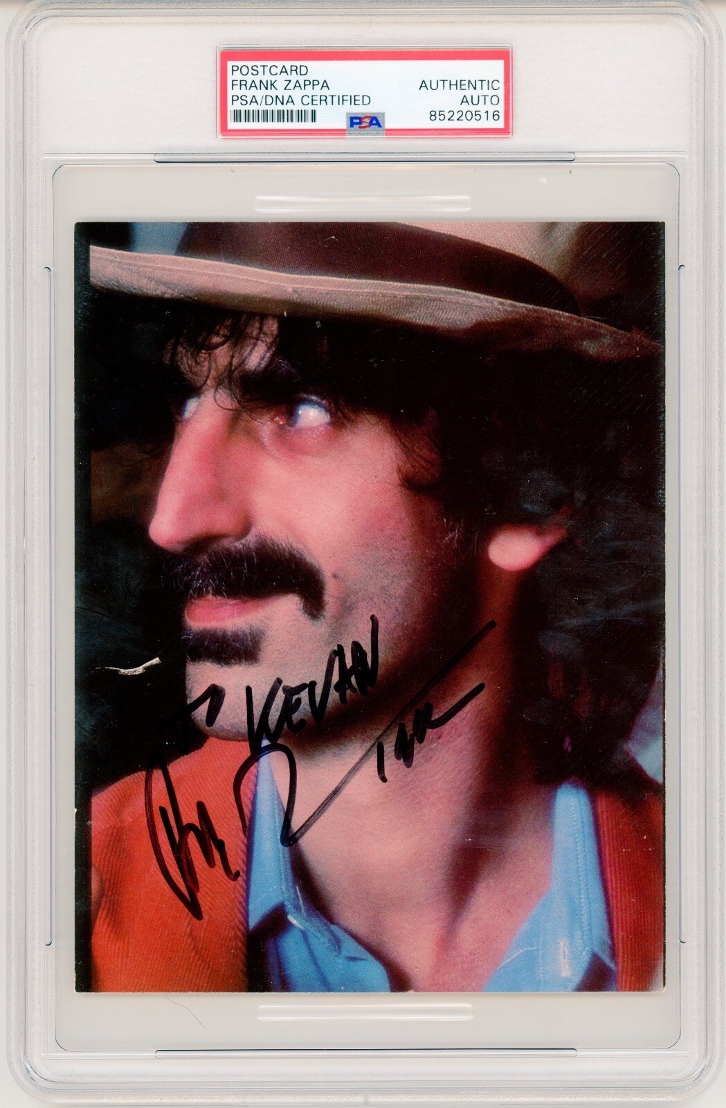 Frank Zappa ~ Signed Autographed Photo Postcard Promo ~ PSA DNA Encased