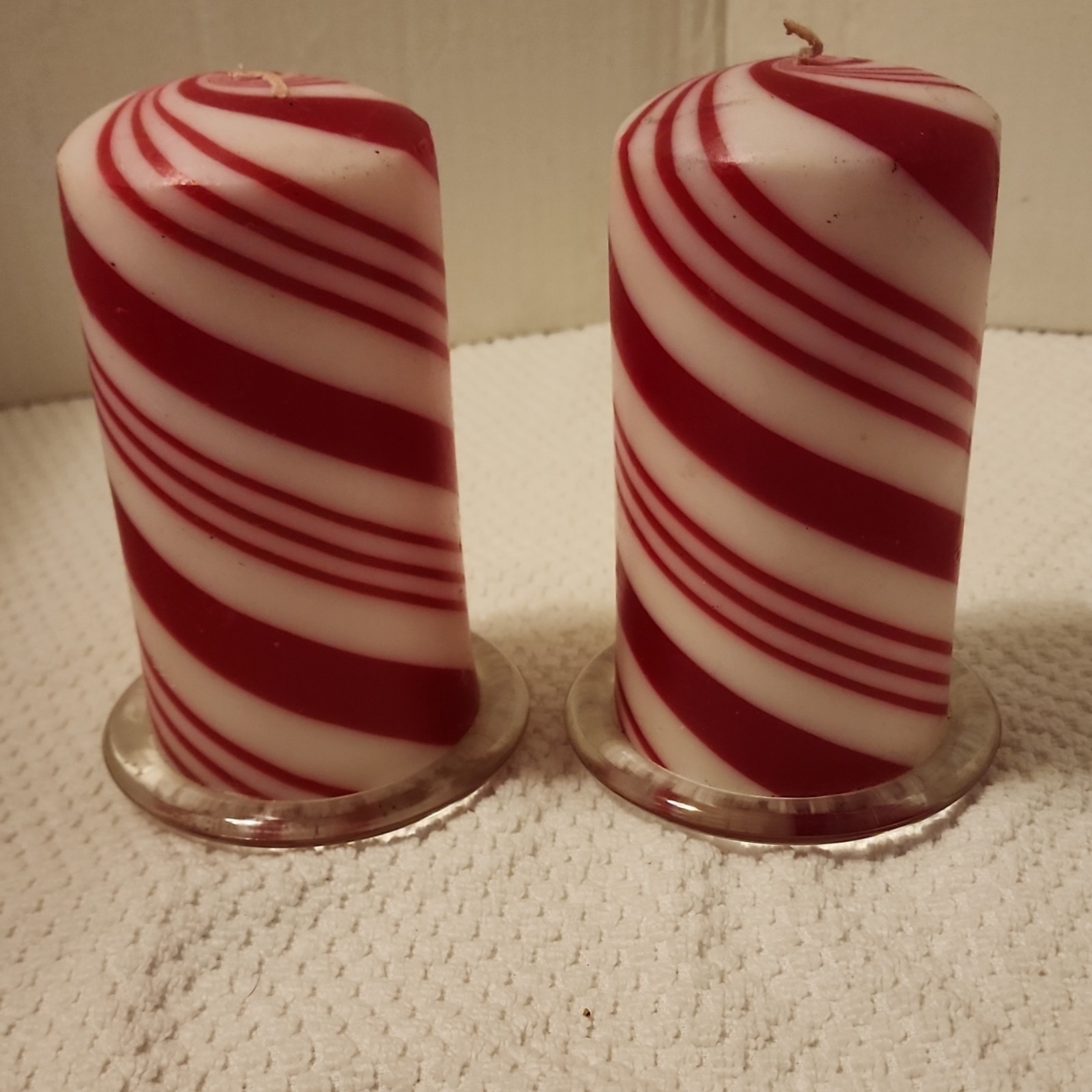 Candy Cane Candle S Never Used Heavy Solid Candy Cane Candle S Never Used Heavy Solid