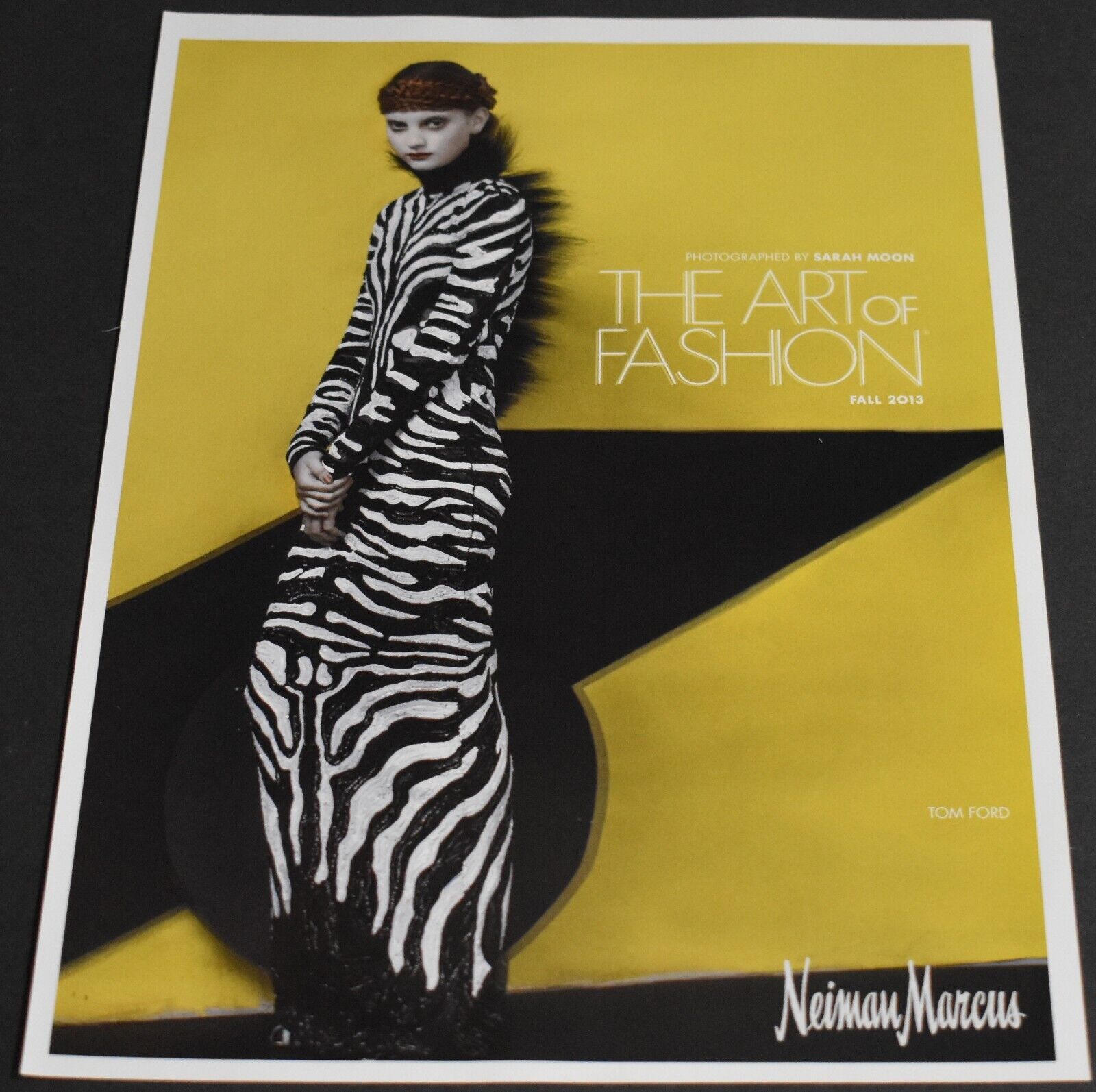 2013 Print Ad Sexy Long Legs Heels Art Neiman Marcus Tom Ford Dress Fashion Hair
