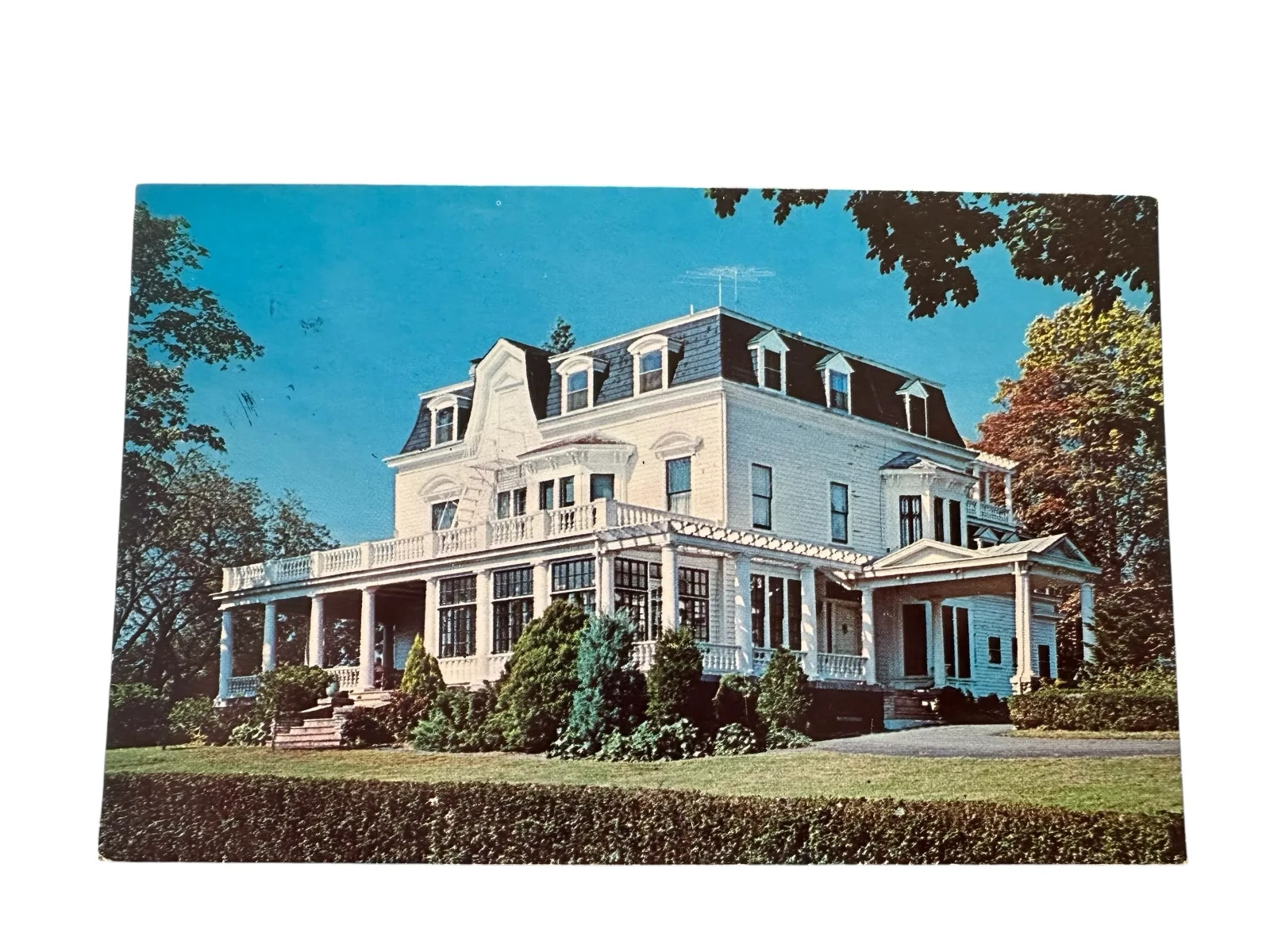 Gilmor Sloane House Stony Point NY Postcard Dexter Press 1950s Architecture