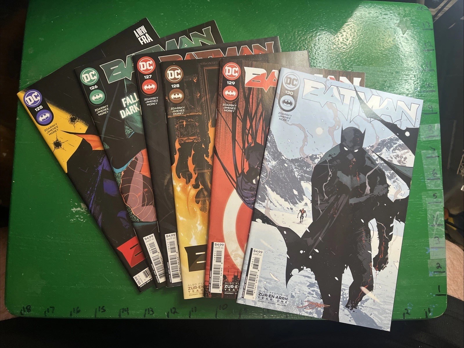 Batman 125-130 Lot Of 6 1st Failsafe Covers Chip Zdarsky Jorge Jimenezè Batman 125-130 Lot Of 6 1st Failsafe Covers Chip Zdarsky Jorge Jimenezè