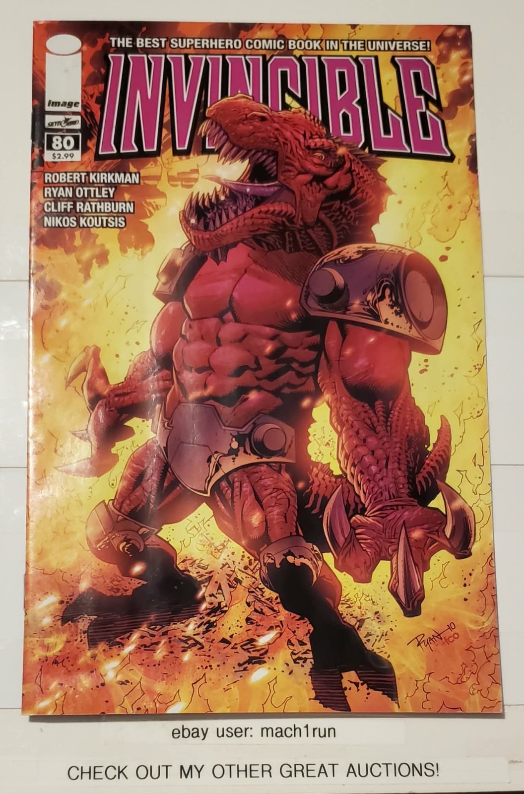 INVINCIBLE #80 VF-/VF IMAGE 1st Gravitator KIRKMAN prime *LOW PRINT RUN (15,563)