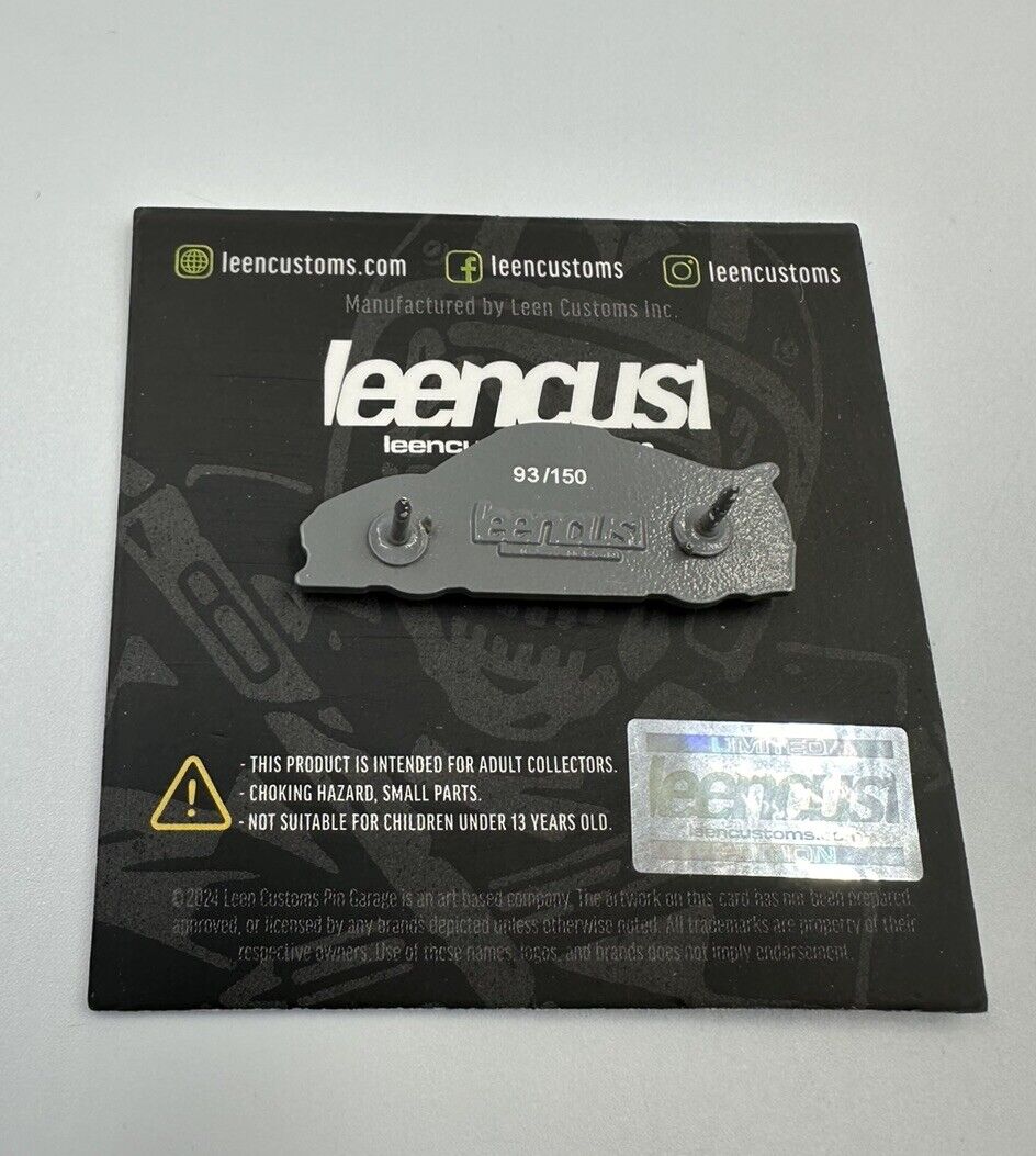 Leen Customs SNKRWHIPS KAWSX Acura NSX-R Pin #93/150 This Item Ships NOW