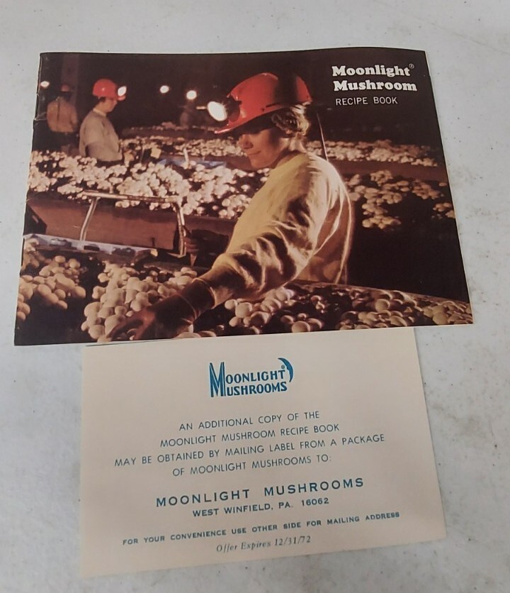 Moonlight Mushroom Recipe Booklet 1970s