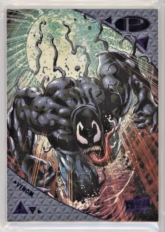2019 Marvel Premier #48 Venom Purple Foil parallel 5/5 (OMEGA) VERY RARE