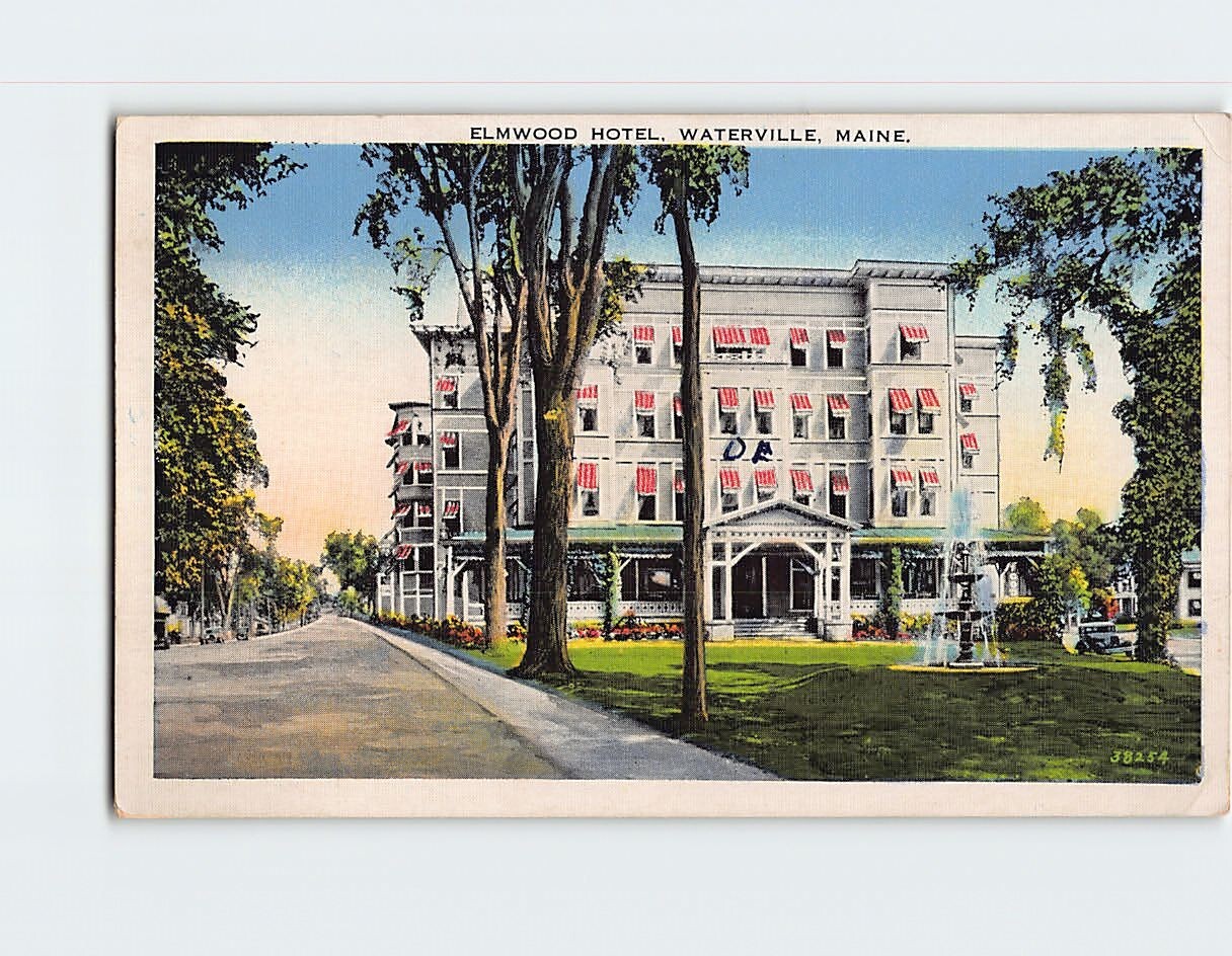 Elmwood Hotel Waterville Maine USA Q-33634