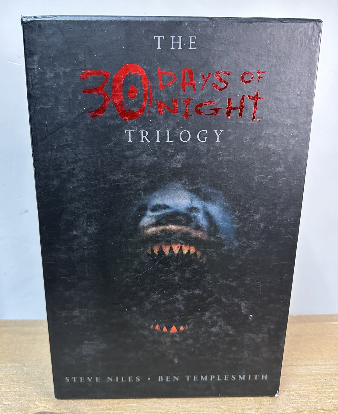 IDW: 30 DAYS OF NIGHT TRILOGY VOL 1 2 3 SLIPCASE HC SET NILES/TEMPLESMITH SIGNED