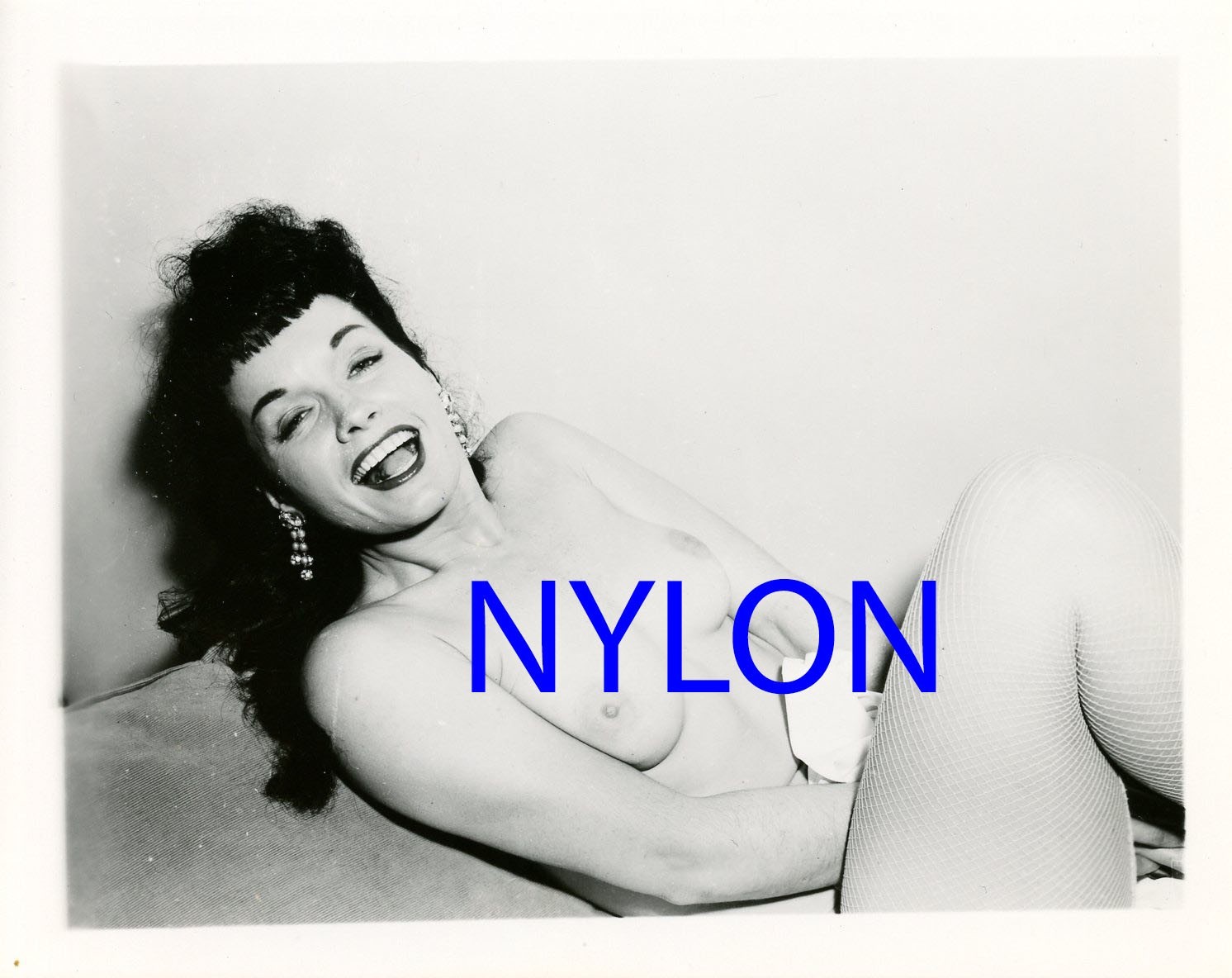 RARE BETTIE PAGE VINTAGE 1950\'s 4 x 5 PHOTOGRAPH