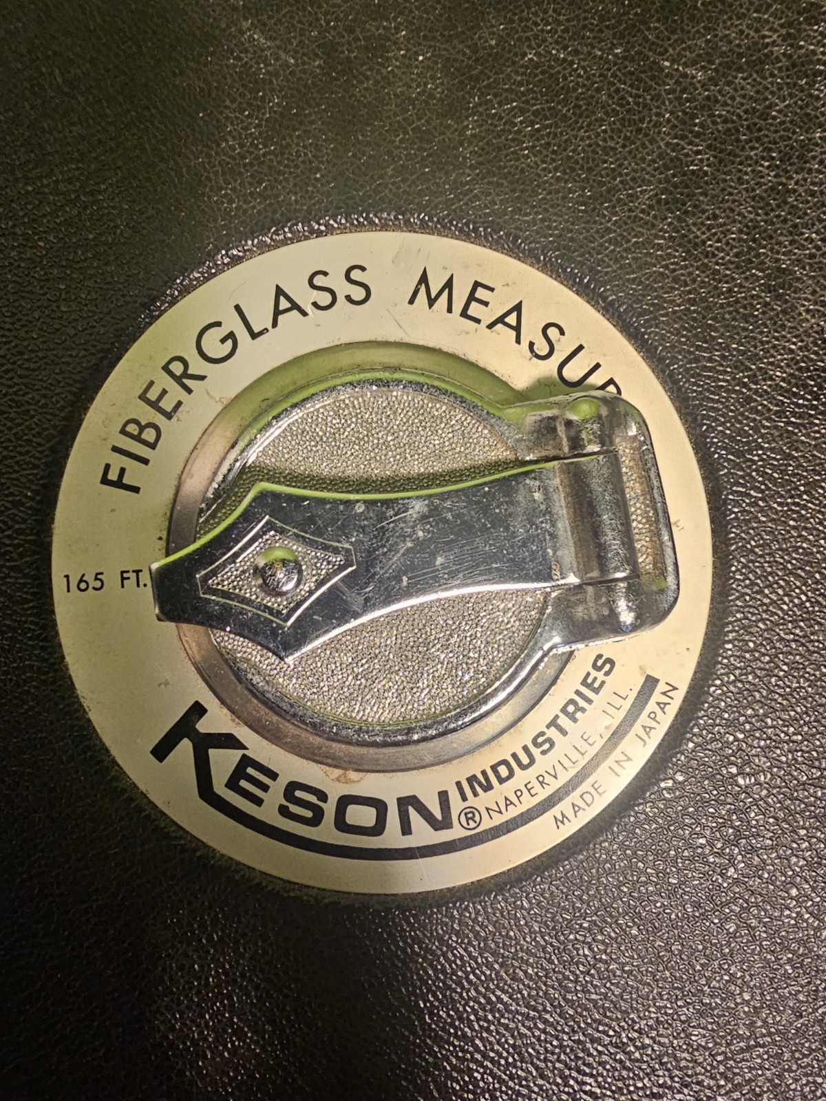 165 Foot Fiberglass Tape Measure Tools Tested Made Vintage Keson Industries